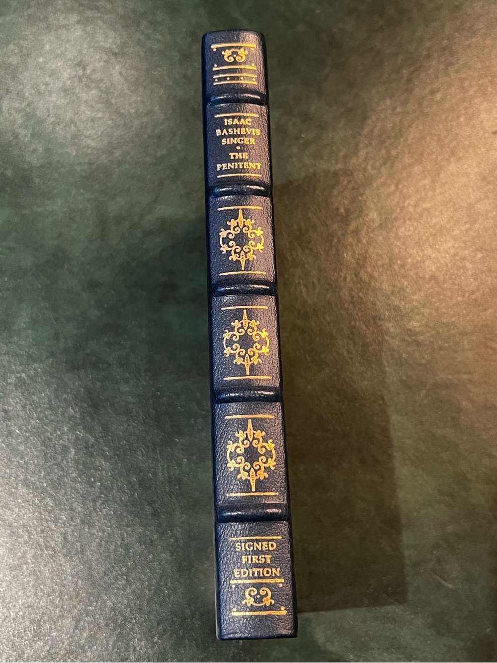 Collectible Signed Hardcover Book The Penitent by Isaac Bashevis Singer
